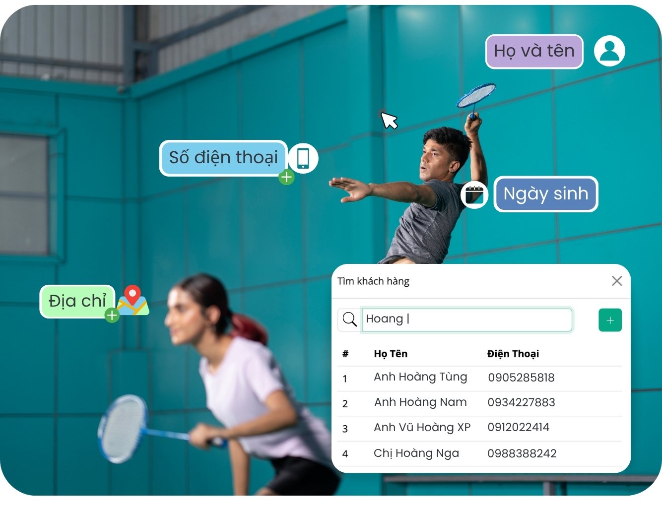 Quản lý hội viên & khách hàng thân thiết